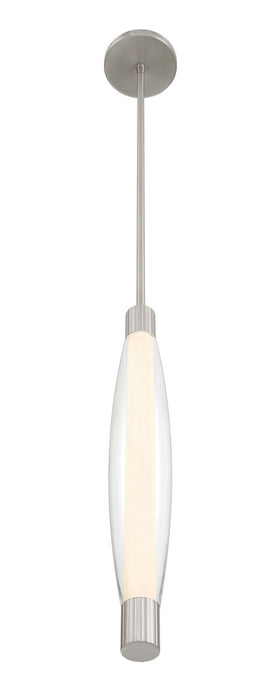 Minka-Lavery 3114-84-L LED Pendant, Brushed Nickel