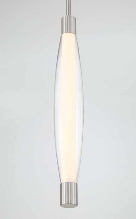 Minka-Lavery 3114-84-L LED Pendant, Brushed Nickel