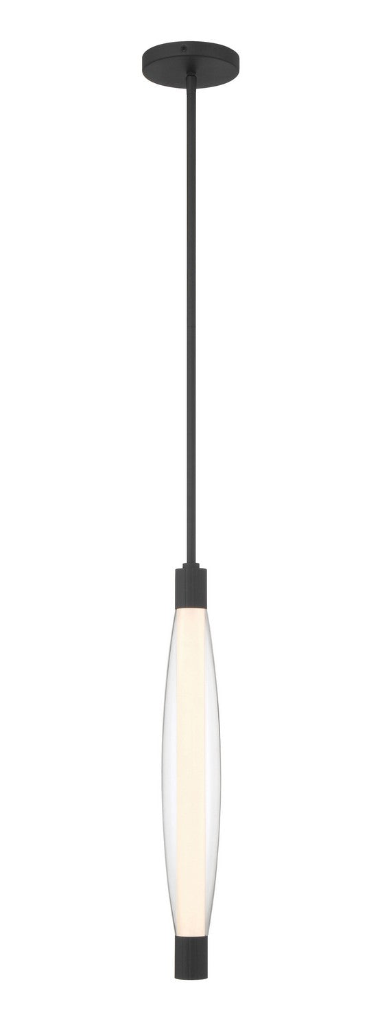 Minka-Lavery 3114-899-L LED Pendant, Dark Matte Black