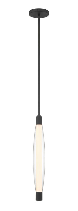 Minka-Lavery 3114-899-L LED Pendant, Dark Matte Black