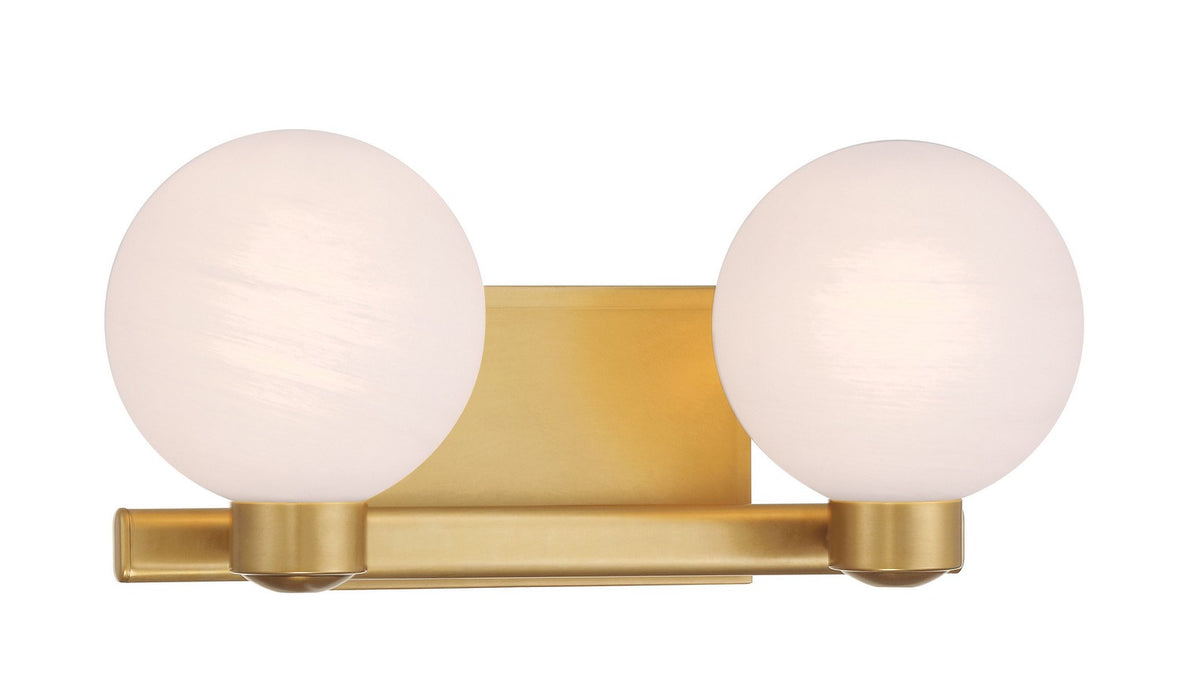 Minka-Lavery 3492-732 Two Light Vanity, Legacy Brass