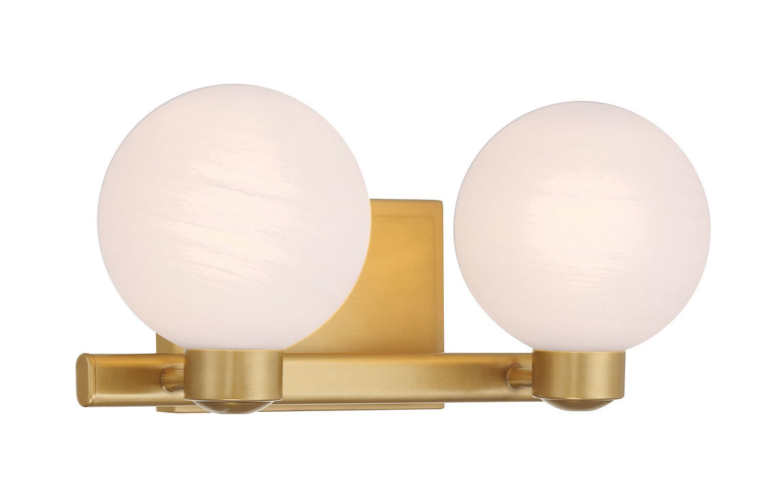 Minka-Lavery 3492-732 Two Light Vanity, Legacy Brass
