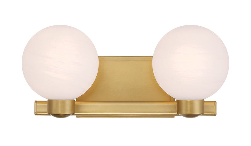 Minka-Lavery 3492-732 Two Light Vanity, Legacy Brass