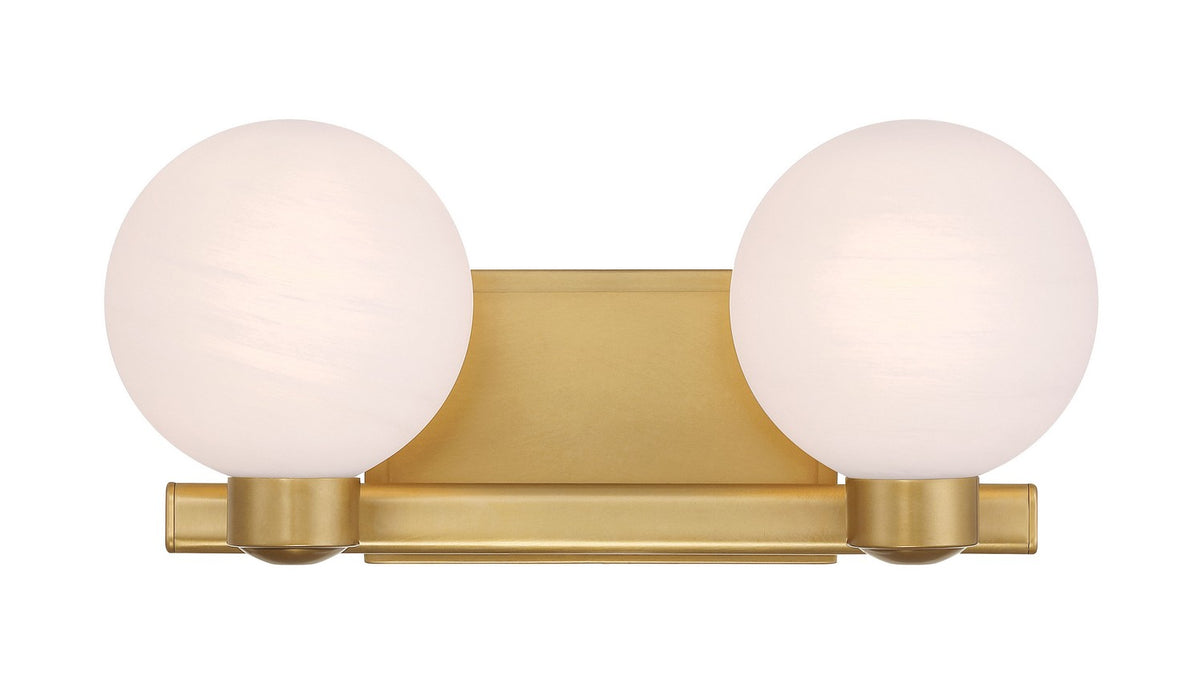 Minka-Lavery 3492-732 Two Light Vanity, Legacy Brass