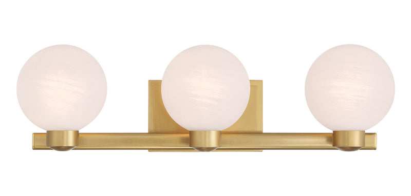 Minka-Lavery 3493-732 Three Light Vanity, Legacy Brass