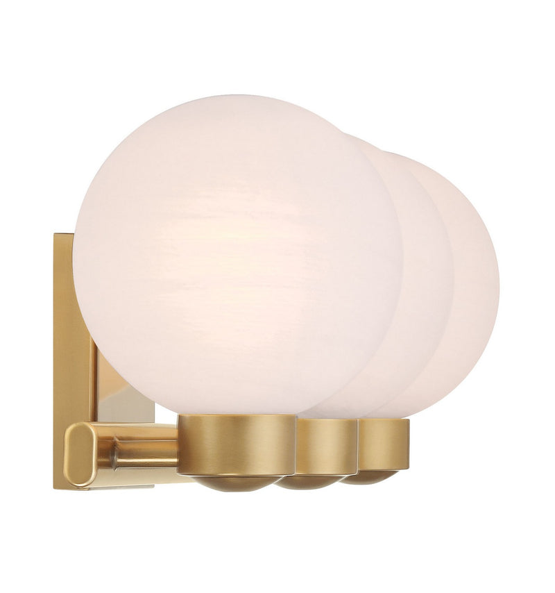 Minka-Lavery 3493-732 Three Light Vanity, Legacy Brass