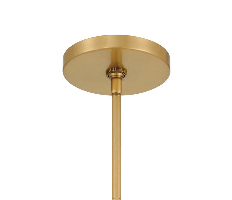 Minka-Lavery 3606-732 Six Light Pendant, Legacy Brass