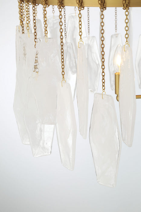 Minka-Lavery 3626-732 Six Light Pendant, Legacy Brass