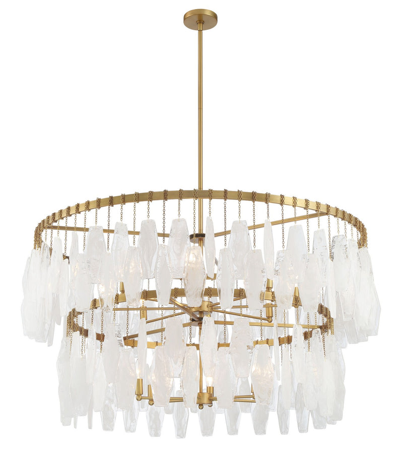 Minka-Lavery 3628-732 14 Light Pendant, Legacy Brass