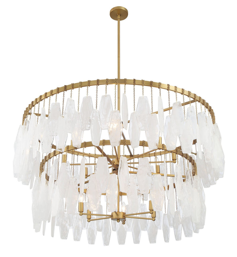 Minka-Lavery 3628-732 14 Light Pendant, Legacy Brass