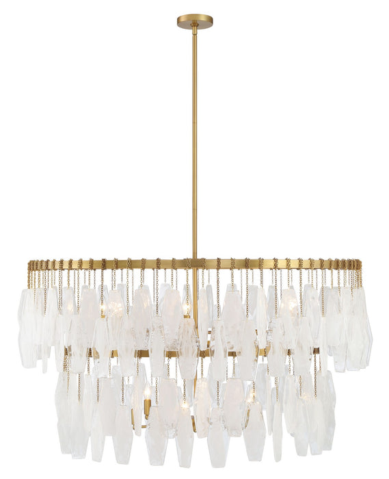 Minka-Lavery 3628-732 14 Light Pendant, Legacy Brass
