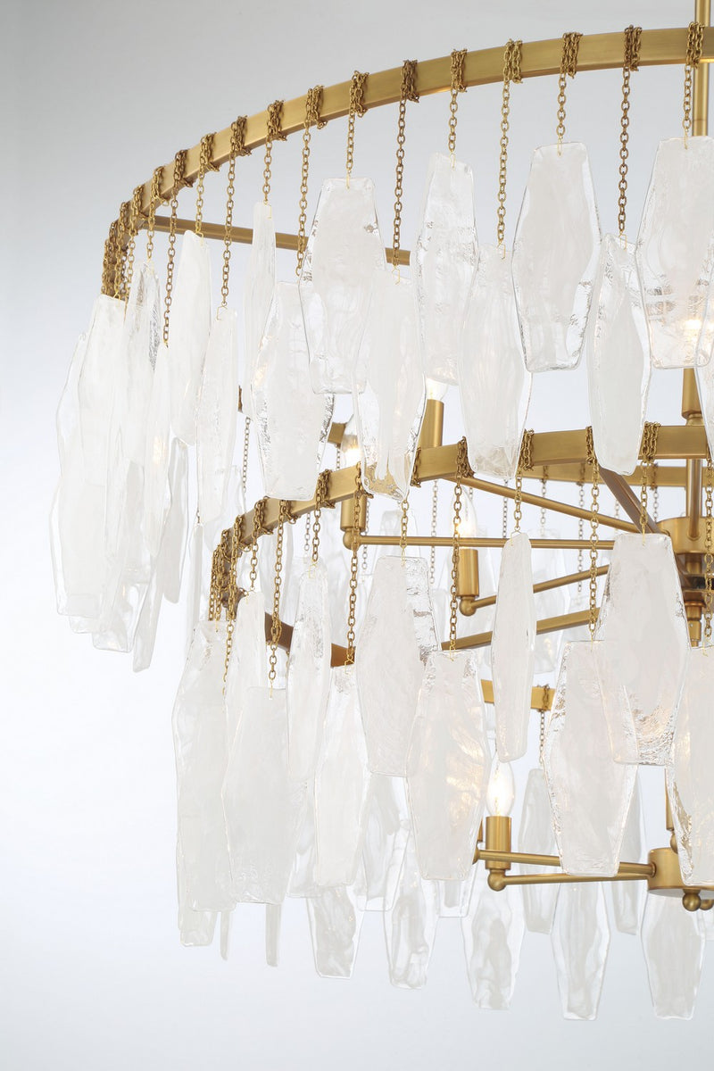 Minka-Lavery 3628-732 14 Light Pendant, Legacy Brass