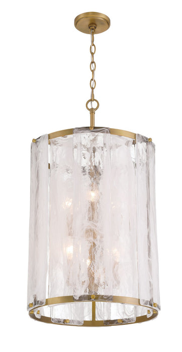 Minka-Lavery 3637-732 Six Light Pendant, Legacy Brass