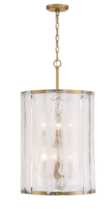 Minka-Lavery 3637-732 Six Light Pendant, Legacy Brass