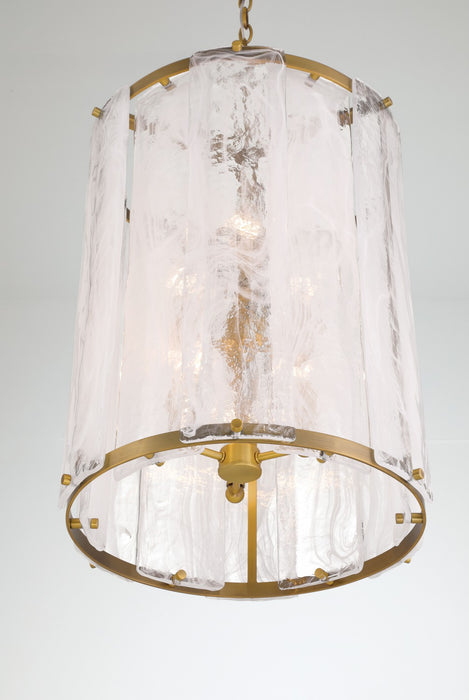 Minka-Lavery 3637-732 Six Light Pendant, Legacy Brass