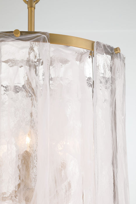 Minka-Lavery 3637-732 Six Light Pendant, Legacy Brass