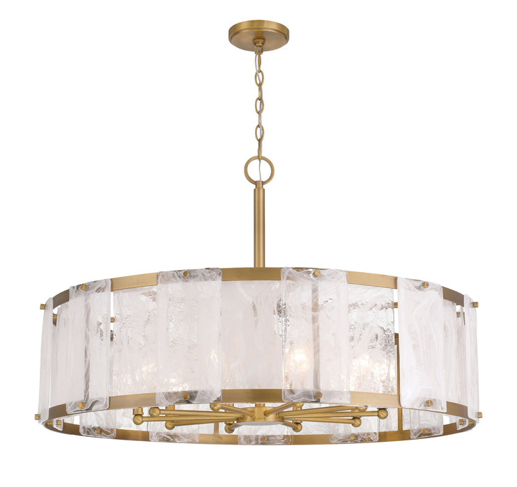 Minka-Lavery 3638-732 Ten Light Pendant, Legacy Brass