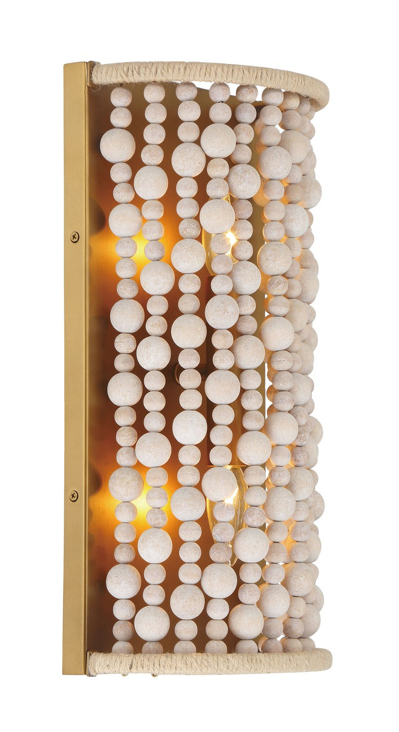 Minka-Lavery 3642-870 Two Light Wall Sconce, Legacy Brass (Painted)