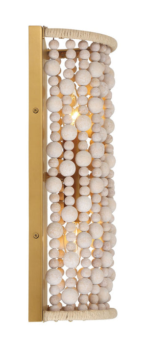 Minka-Lavery 3642-870 Two Light Wall Sconce, Legacy Brass (Painted)