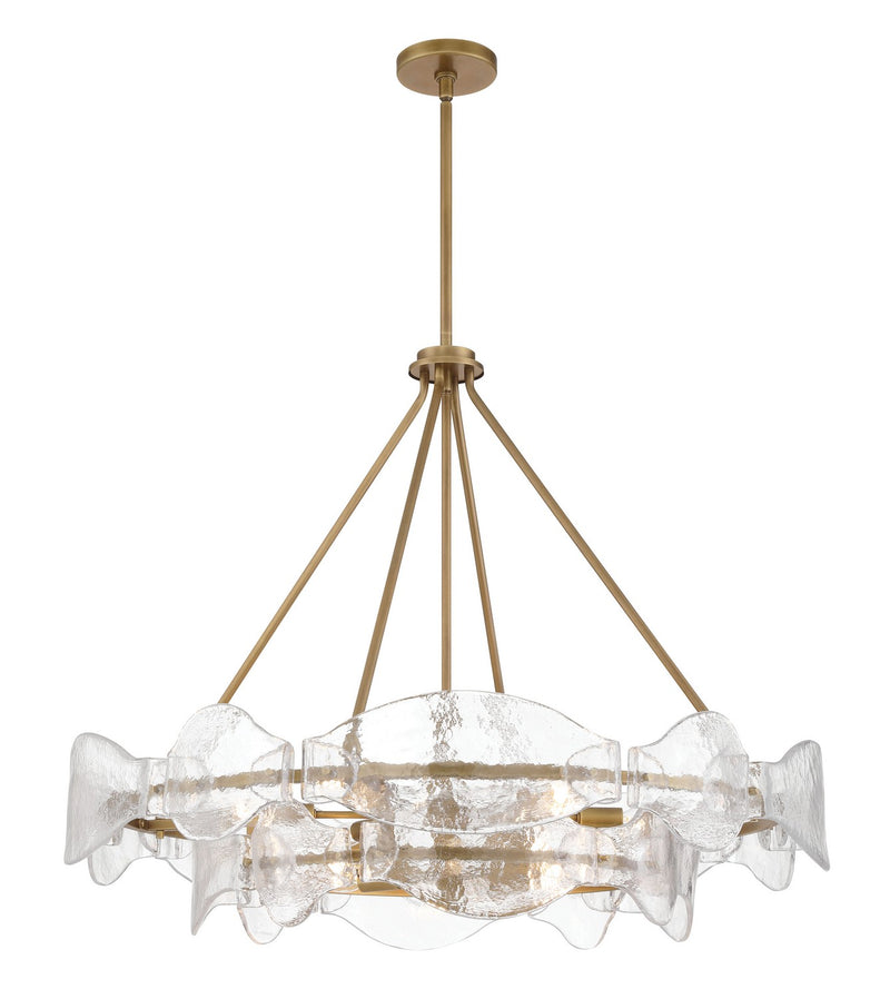 Minka-Lavery 3696-732 12 Light Pendant, Legacy Brass