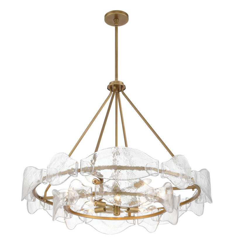 Minka-Lavery 3696-732 12 Light Pendant, Legacy Brass
