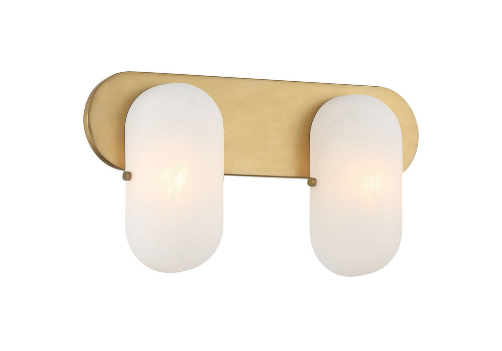Minka-Lavery 3702-732 Two Light Vanity, Legacy Brass