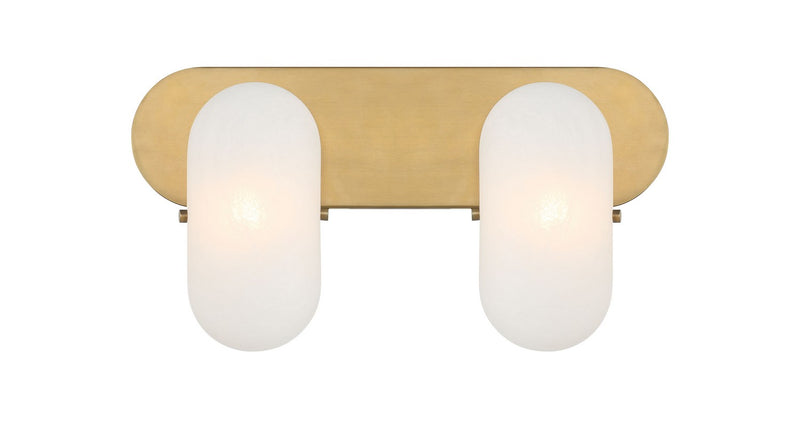 Minka-Lavery 3702-732 Two Light Vanity, Legacy Brass