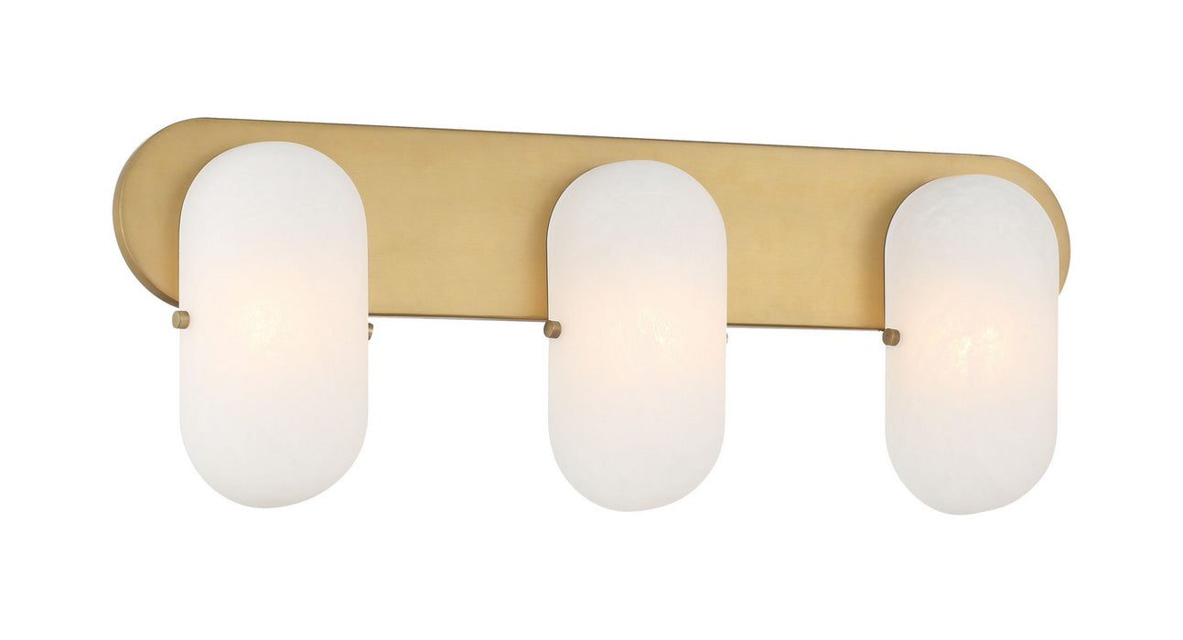 Minka-Lavery 3703-732 Three Light Vanity, Legacy Brass