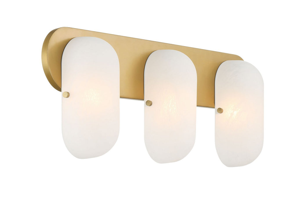 Minka-Lavery 3703-732 Three Light Vanity, Legacy Brass