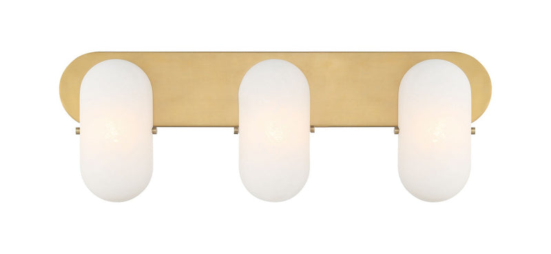 Minka-Lavery 3703-732 Three Light Vanity, Legacy Brass