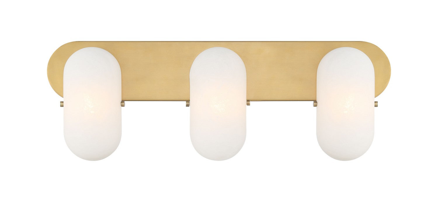 Minka-Lavery 3703-732 Three Light Vanity, Legacy Brass