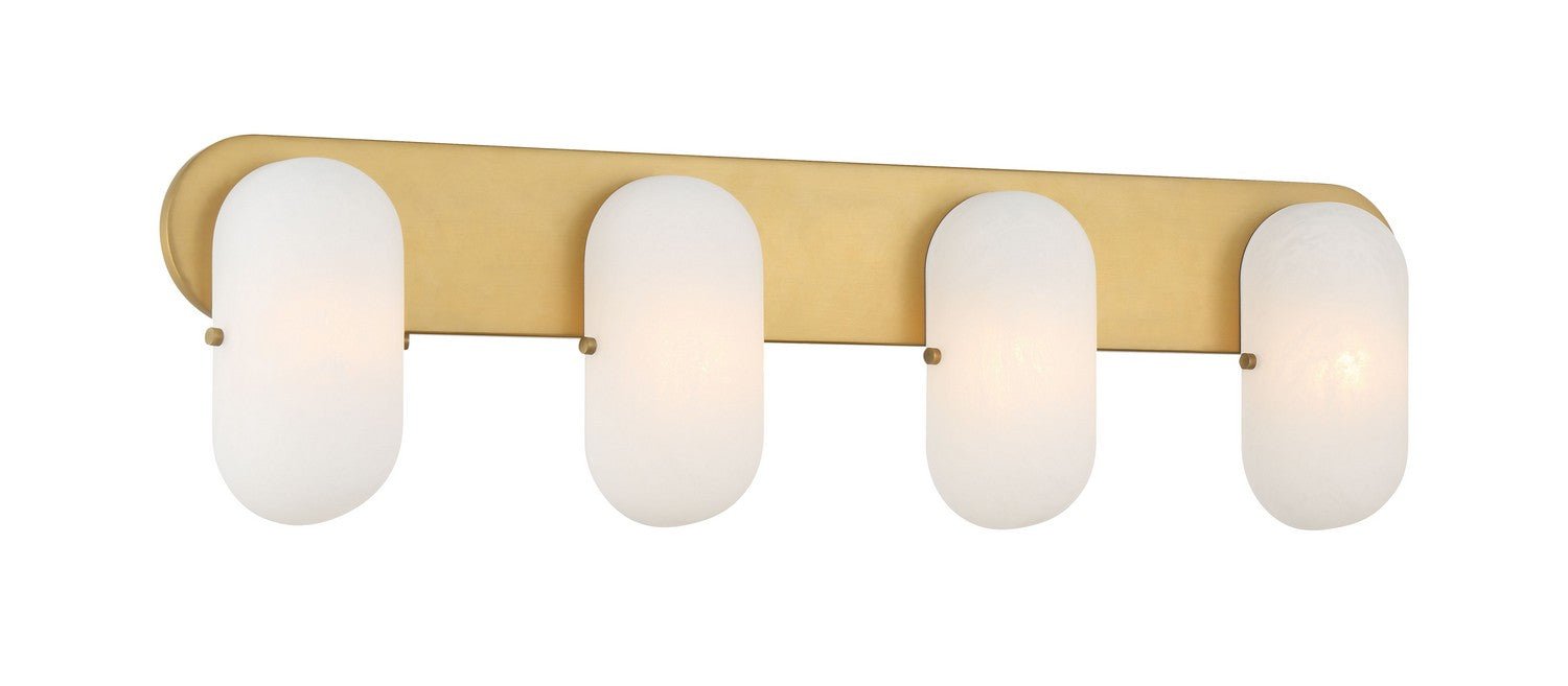 Minka-Lavery 3704-732 Four Light Vanity, Legacy Brass