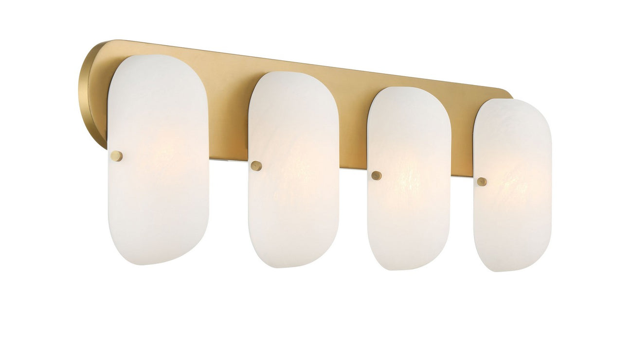 Minka-Lavery 3704-732 Four Light Vanity, Legacy Brass