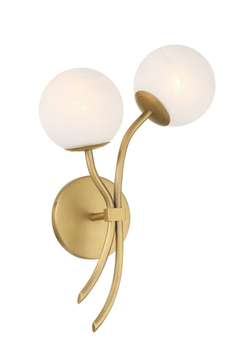 Minka-Lavery 3742-732 Two Light Wall Sconce, Legacy Brass