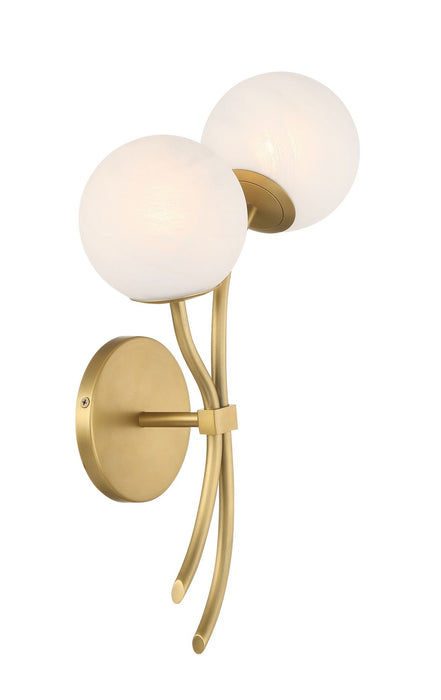 Minka-Lavery 3742-732 Two Light Wall Sconce, Legacy Brass