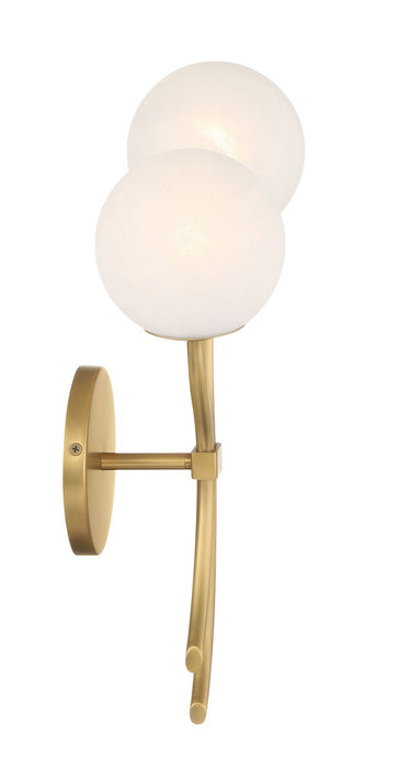 Minka-Lavery 3742-732 Two Light Wall Sconce, Legacy Brass