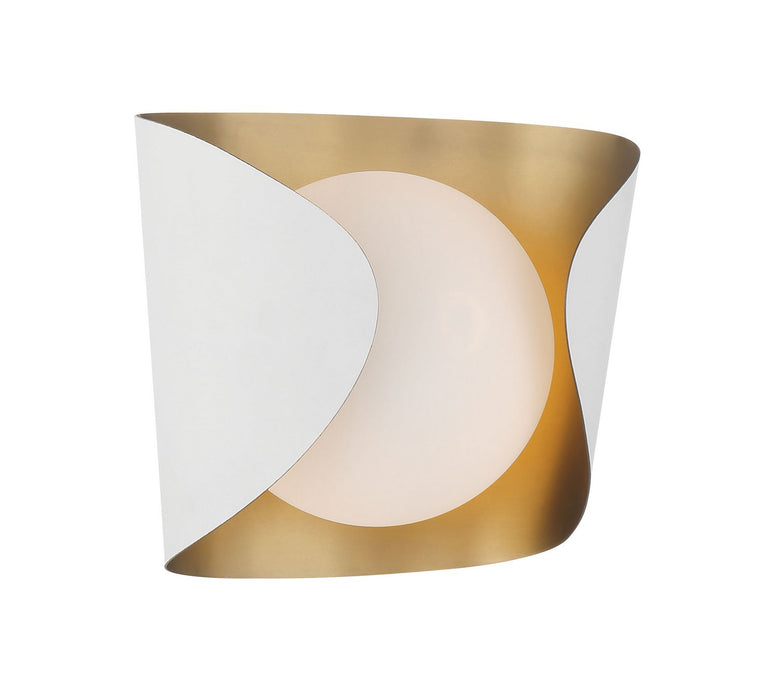 Minka-Lavery 3771-893 One Light Vanity, Sand White