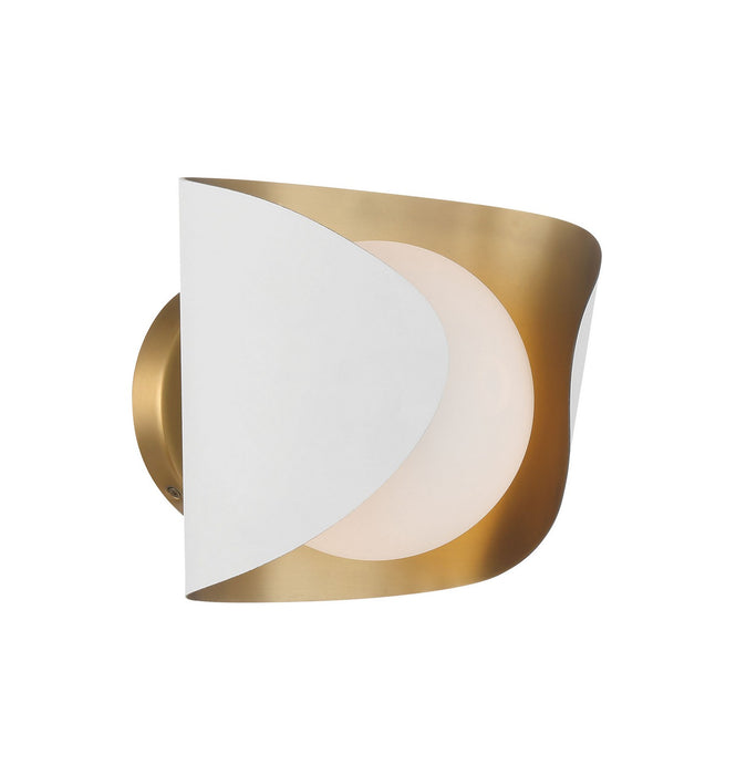 Minka-Lavery 3771-893 One Light Vanity, Sand White