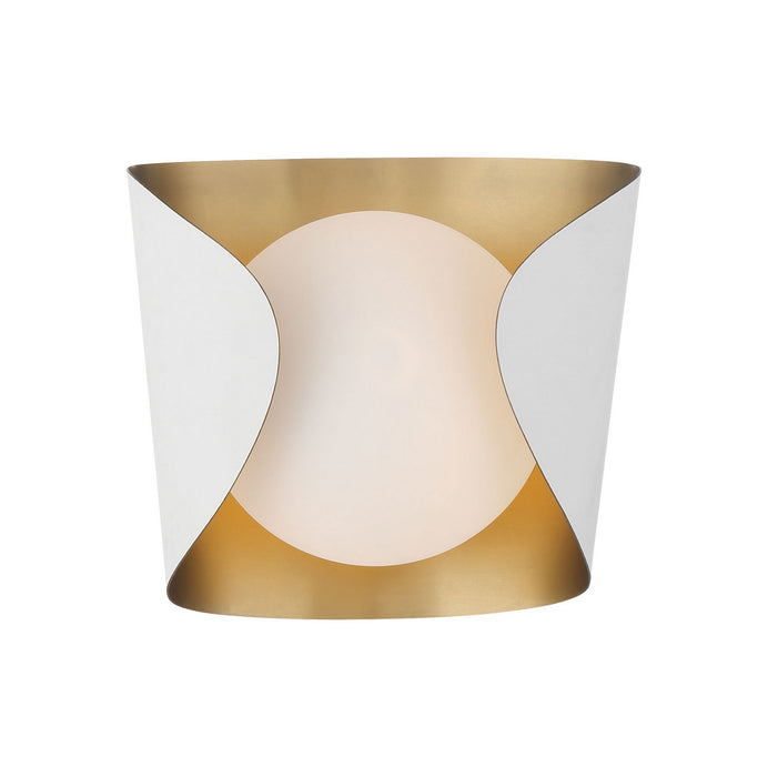 Minka-Lavery 3771-893 One Light Vanity, Sand White