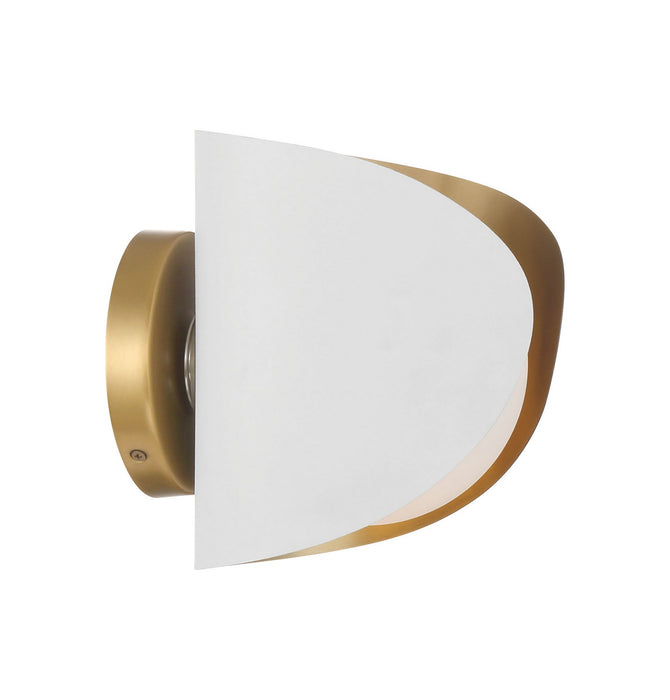 Minka-Lavery 3771-893 One Light Vanity, Sand White