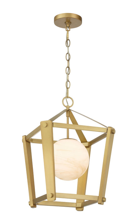 Minka-Lavery 3784-732 One Light Pendant, Legacy Brass
