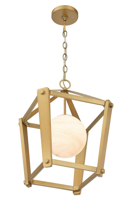 Minka-Lavery 3784-732 One Light Pendant, Legacy Brass