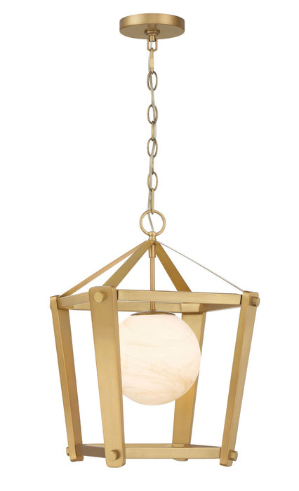 Minka-Lavery 3784-732 One Light Pendant, Legacy Brass