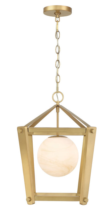 Minka-Lavery 3784-732 One Light Pendant, Legacy Brass