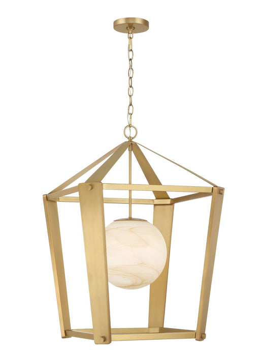 Minka-Lavery 3785-732 One Light Pendant, Legacy Brass