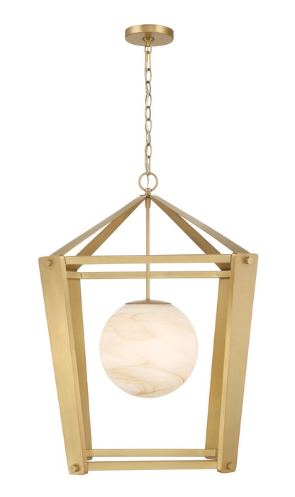 Minka-Lavery 3785-732 One Light Pendant, Legacy Brass