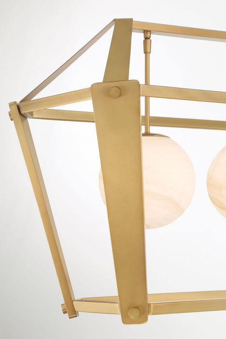 Minka-Lavery 3787-732 Four Light Island Pendant, Legacy Brass