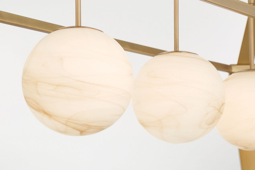 Minka-Lavery 3787-732 Four Light Island Pendant, Legacy Brass