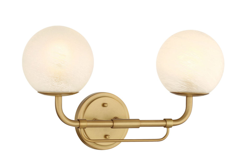 Minka-Lavery 3792-732 Two Light Vanity, Legacy Brass