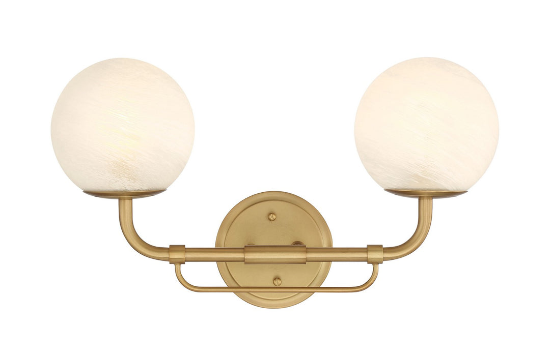 Minka-Lavery 3792-732 Two Light Vanity, Legacy Brass